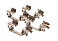 Accessory set, disc brake pad