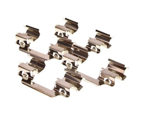 Accessory set, disc brake pad