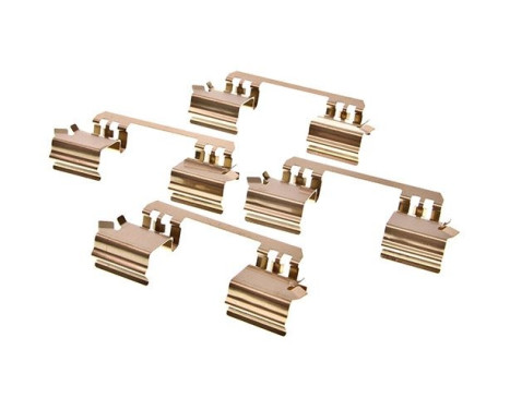 Accessory set, disc brake pad