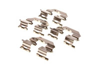 Accessory set, disc brake pad