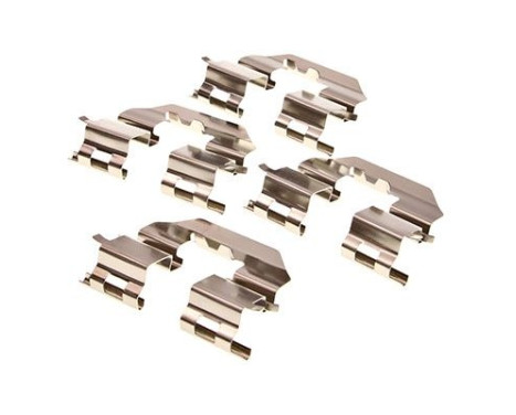 Accessory set, disc brake pad