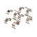 Accessory set, disc brake pad