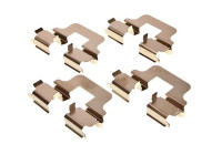 Accessory set, disc brake pad