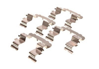 Accessory set, disc brake pad