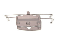 Accessory set, disc brake pad