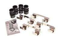 Accessory set, disc brake pad