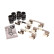 Accessory set, disc brake pad