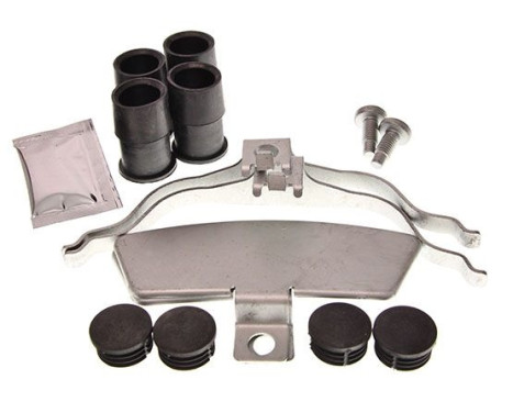 Accessory set, disc brake pad