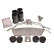 Accessory set, disc brake pad