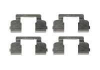 Accessory set, disc brake pad