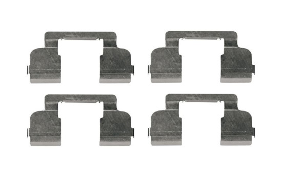 Accessory set, disc brake pad