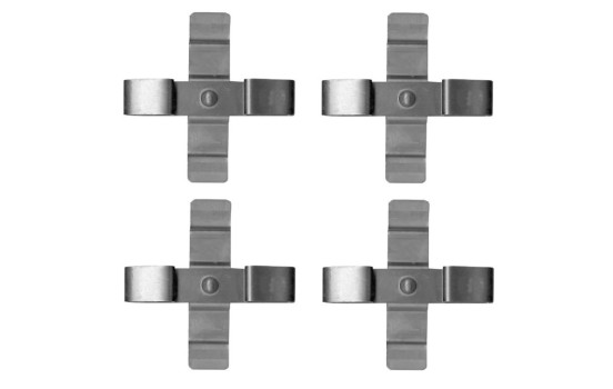 Accessory set, disc brake pad