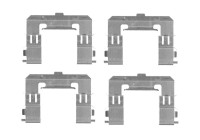 Accessory set, disc brake pad