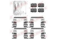 Accessory set, disc brake pad