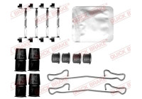 Accessory set, disc brake pad