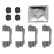Accessory set, disc brake pad, Thumbnail 5