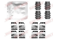 Accessory set, disc brake pad