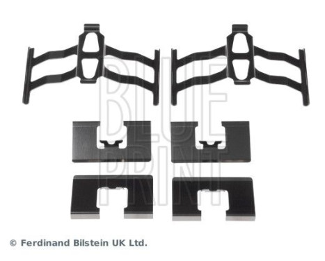 Accessory set, disc brake pad