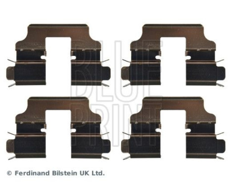 Accessory set, disc brake pad
