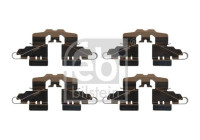 accessory set for brake lining set