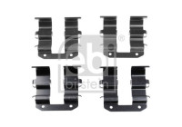 accessory set for brake lining set