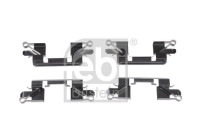 accessory set for brake lining set