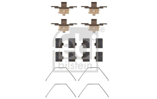 accessory set for brake lining set