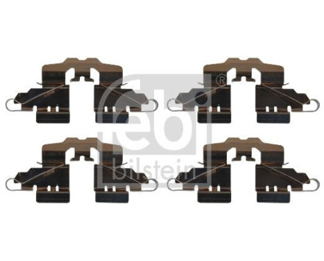 accessory set for brake lining set