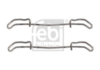 accessory set for brake lining set