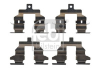 accessory set for brake lining set