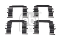 accessory set for brake lining set