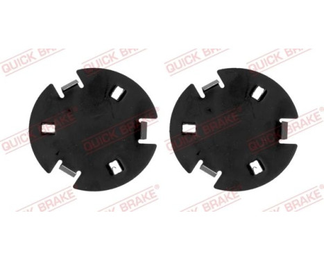 Anti-squeak foil, brake lining (back plate)