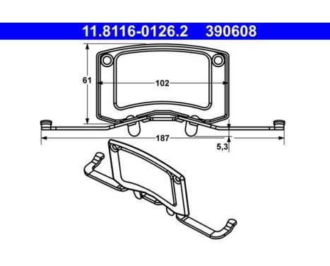 Spring, brake caliper