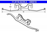 Spring, brake caliper
