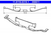 Spring, brake caliper