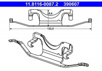 Spring, brake caliper