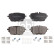 Brake pad set 1000375 FEBI, Thumbnail 2