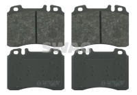 brake pad set 10916095 Swag