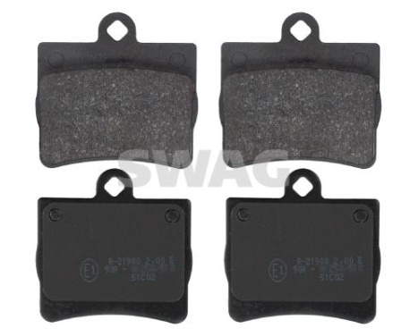 brake pad set 10916152 Swag