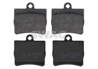 brake pad set 10916152 Swag