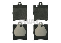 brake pad set 10916399 Swag