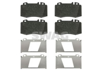 brake pad set 10916481 Swag