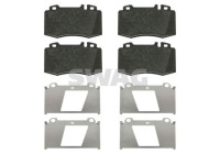 brake pad set 10916481 Swag