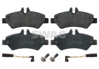 brake pad set 10916708 Swag