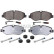 brake pad set 10916710 Swag