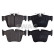 brake pad set 10916978 Swag