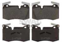 brake pad set 11116145 Swag