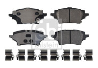 brake pad set 180129 FEBI