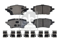 brake pad set 180129 FEBI