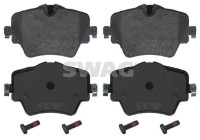 brake pad set 20916908 Swag